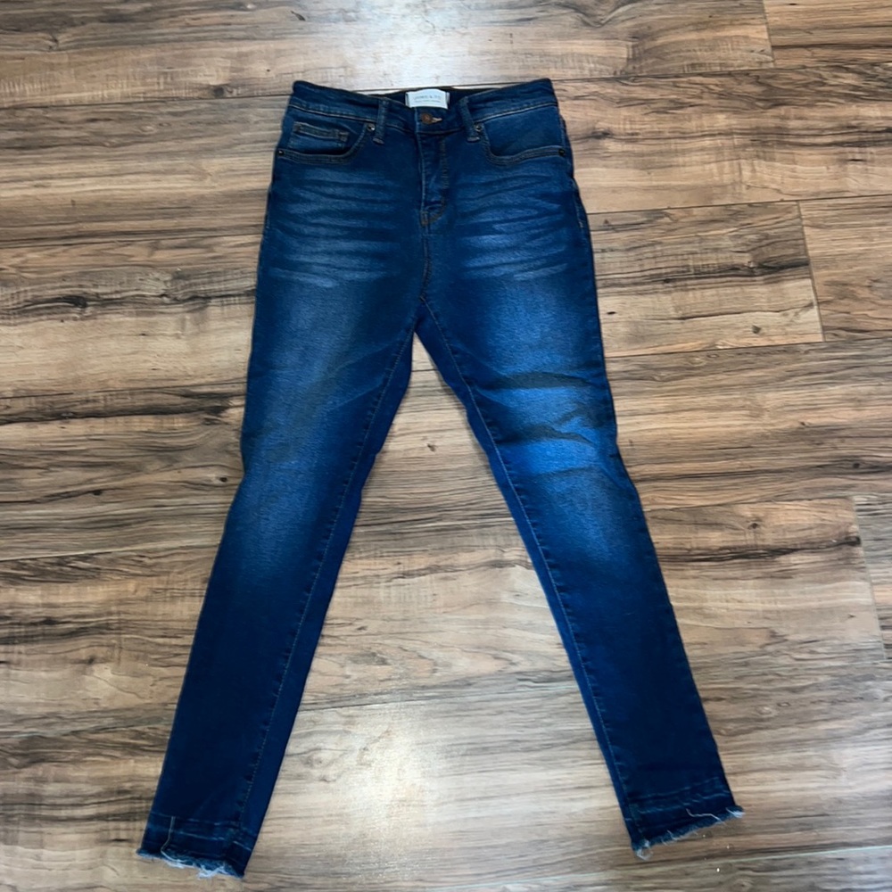 Crown & Ivy High Rise Skinny Jeans